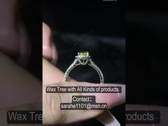 925スターリングシルバーCZリング AAA 高級立方ジルコニア石 1.0-1.5-2.0mm 石サイズ