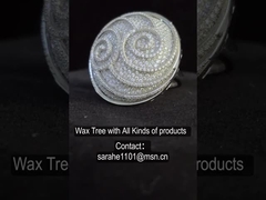 キュービック・ジルコニア 男性用 銀色 紋状の指輪 13.8g スターリング・シルバー 彫り指輪