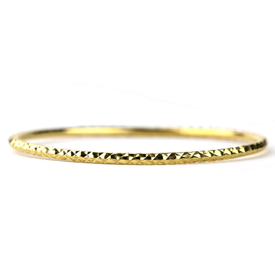 女性のための18K金張りの腕輪が付いている金の宝石類のブレスレット925の銀