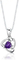 女性のネックレス925の純銀製の宝石類セットのイヤリングの吊り下げ式ロジウム