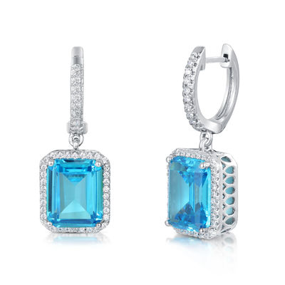 スターリングシルバーのダングルイヤリングセット