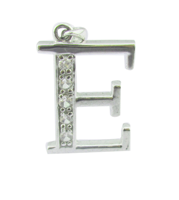 E アルファベット 18K ゴールド ダイヤモンド ブレスレット 精巧な工芸 夏休み 925 ライトをキャッチ 銀飾り