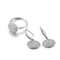 ロジウムSilver Necklace And Earring Set For Wedding 5.5g