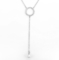 88mm 925 Sterling Silver Necklaces Heart Shaped 5mm 「Only Love」