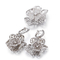 「やしの真珠Ⅲ」は925の銀製CZのふさのイヤリング花を一致させる