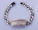 人の17cm 925 Silver CZ Bracelet Tiffany Charm Sterling Silver Bracelet