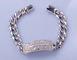 反Allergic 30g 925 Sterling Silver Charms For Bracelets Menの17cm